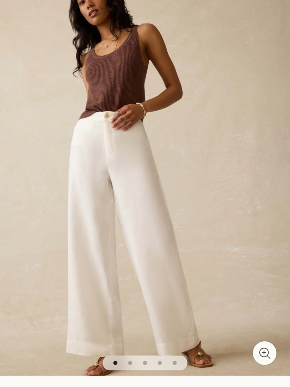 Faherty Sun Strider Linen Pant